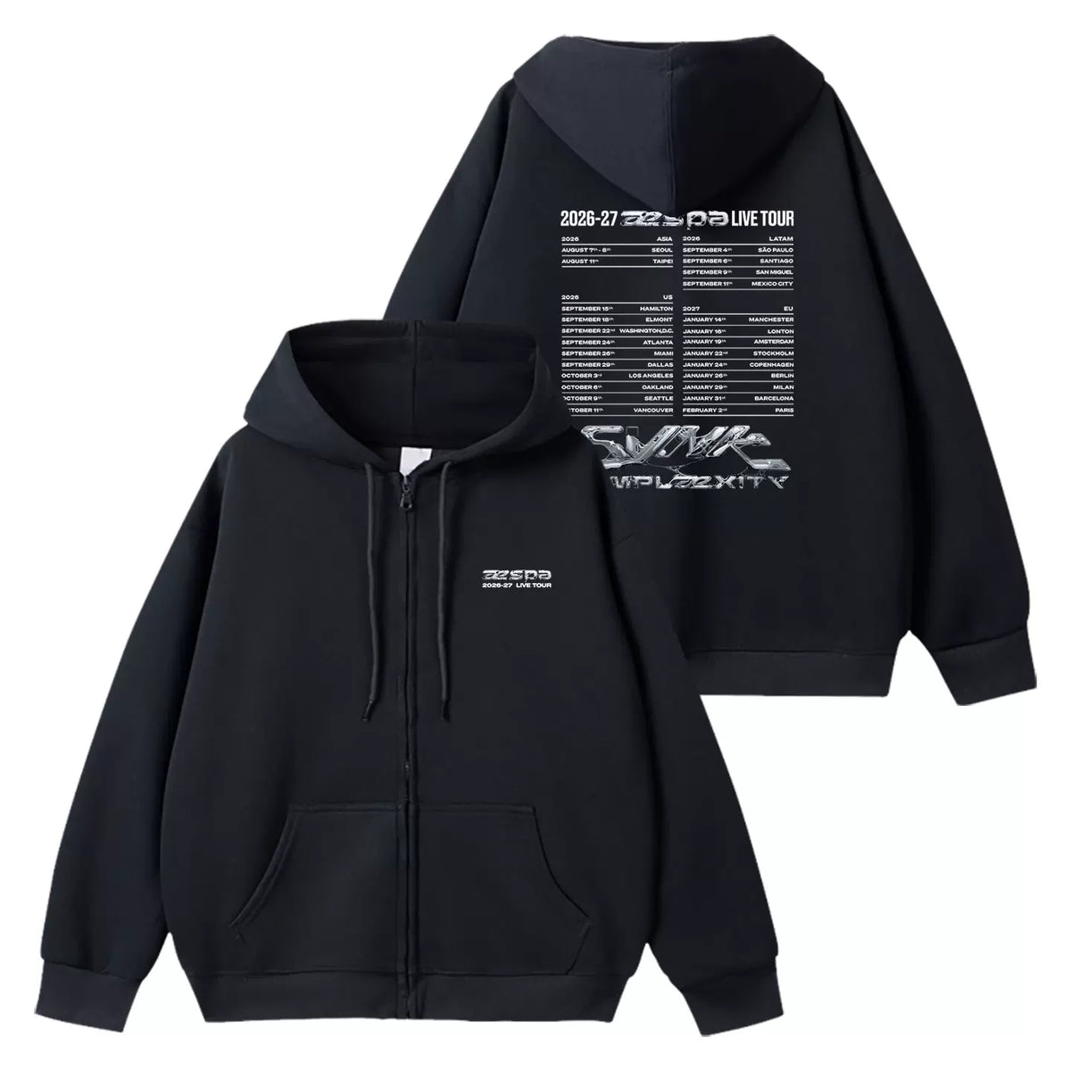 AESPA COMPLæXITY Tour Printed Hoodie Top