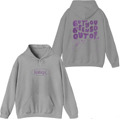 KPOP Letter Printed Pullover Hoodie