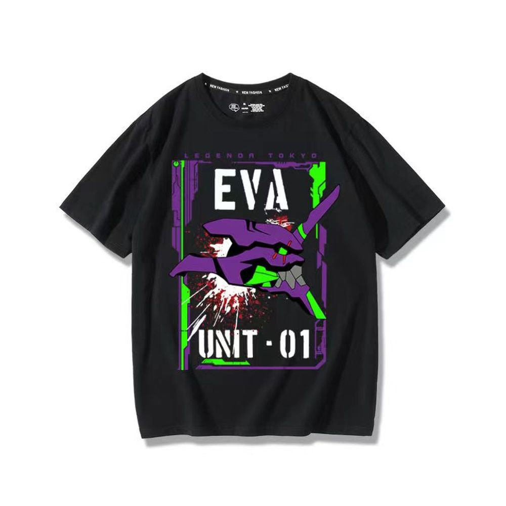 Casual EVA Cotton Short-sleeved T-shirt