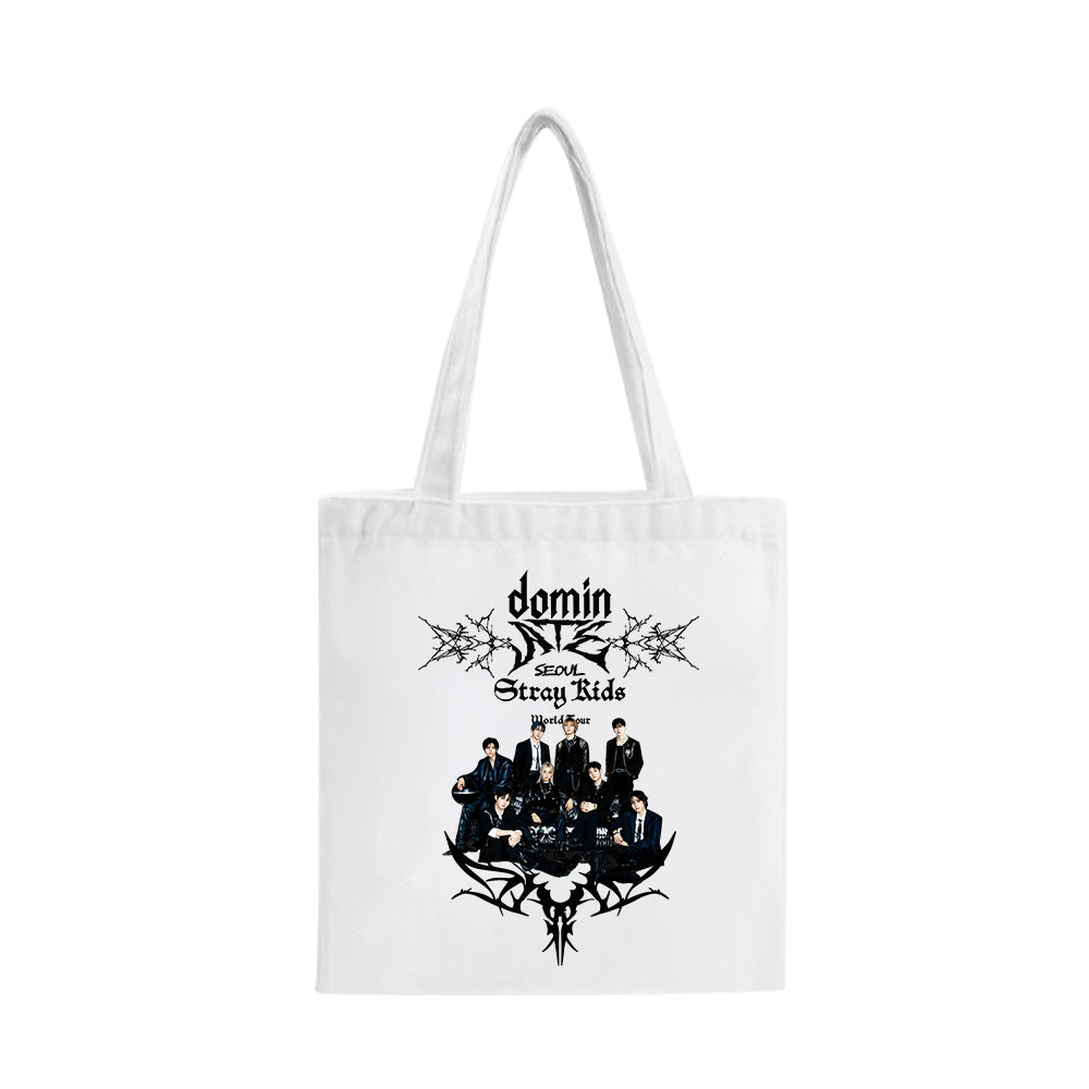 KPOP Logo Poster Canvas Tote Bag