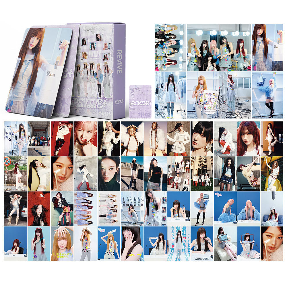 55PCS REVIVE + THE 2ND ALBUM Photocard