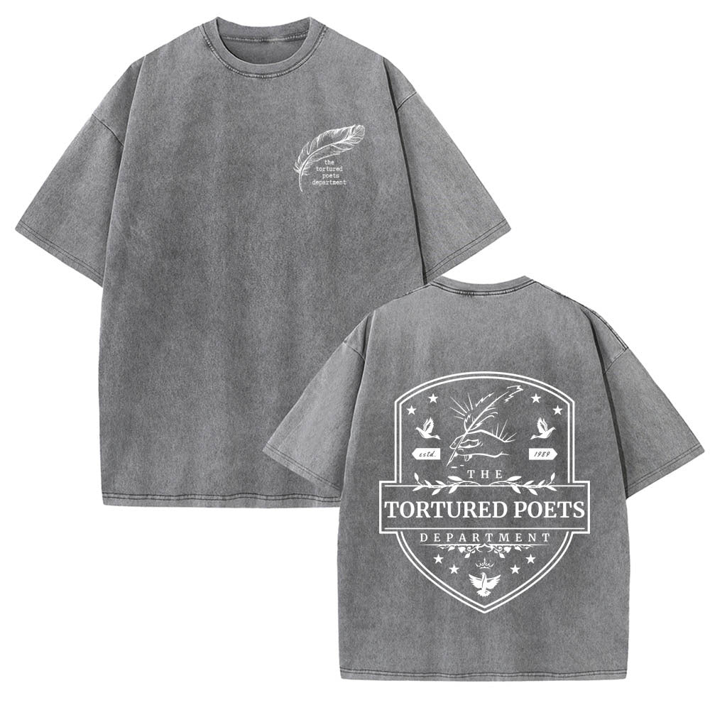 Vintage The Tortured Poets Department Washed T-Shirt