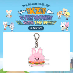 SKZ Burger Acrylic Pendant Keychain