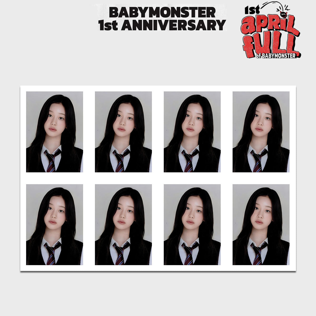 BABYMONSTER 1st Anniversary ID Photo