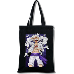 Nika Luffy 5 Gear Printed Canvas Shoulder Bag