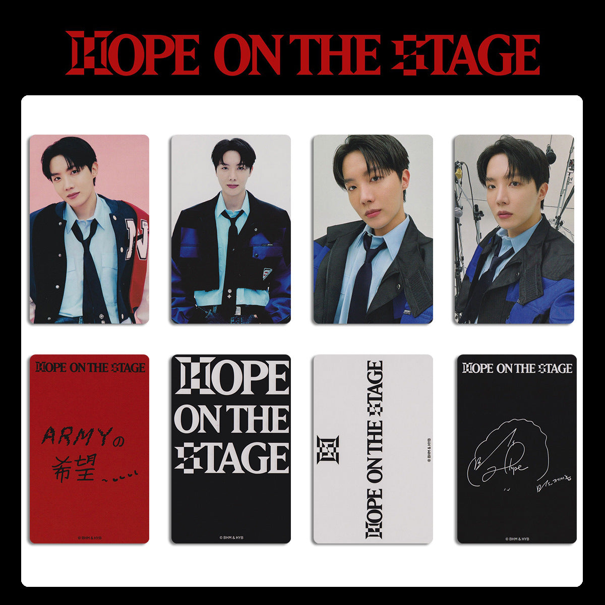 Hope on The Stage J-hope Photocards