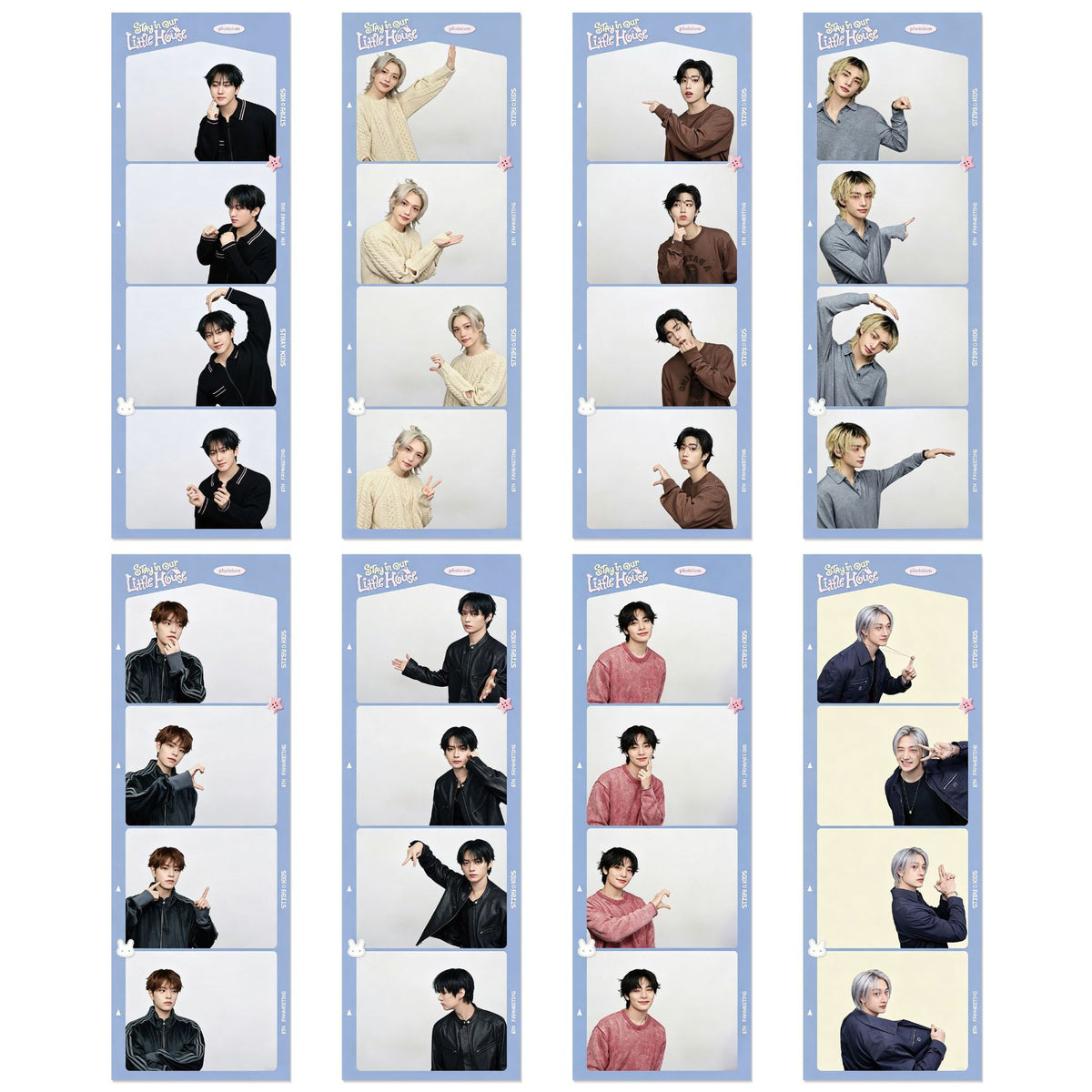 SKZ STAY Selfie Bookmark Set
