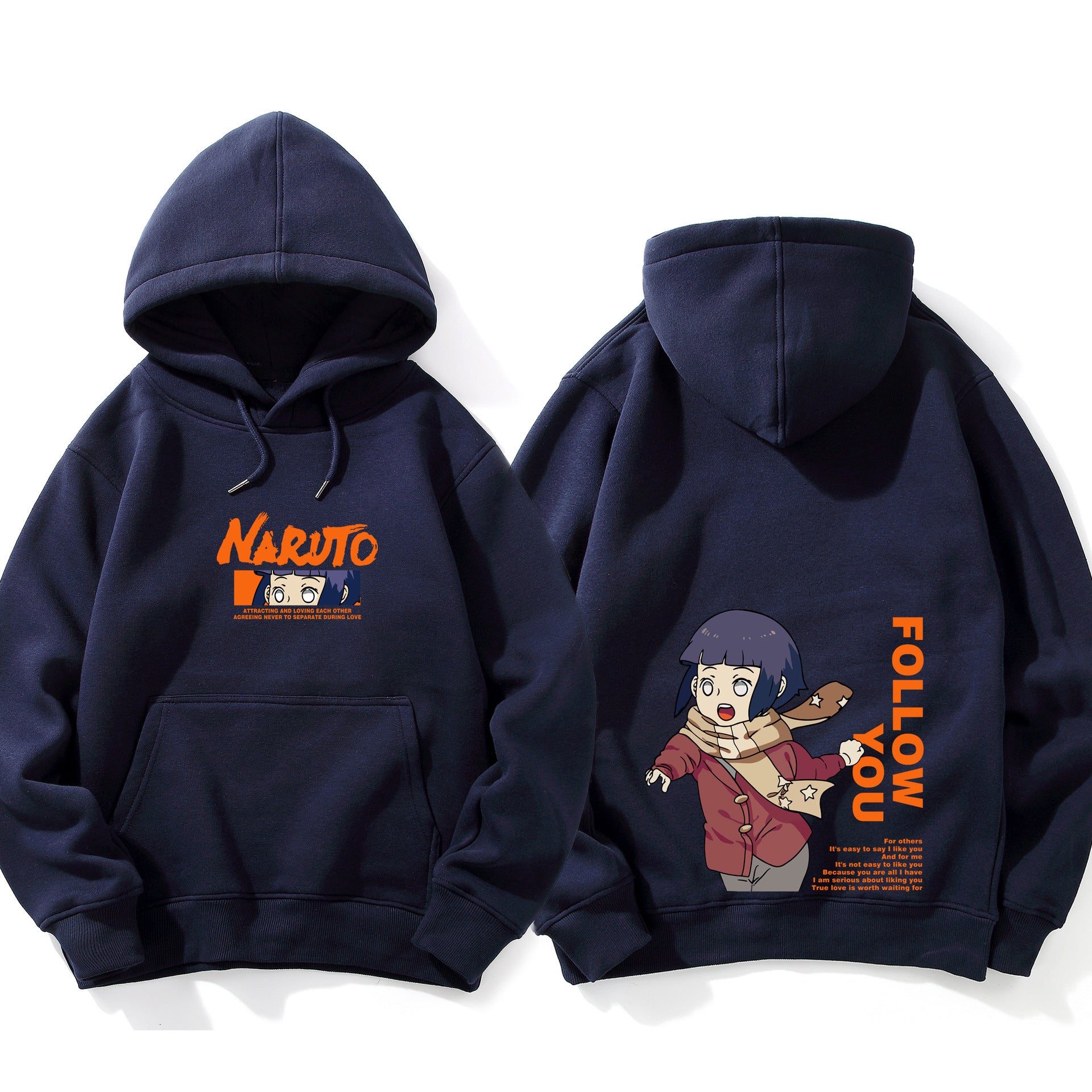 Unisex Anime Graphic Printed Casual Hoodie