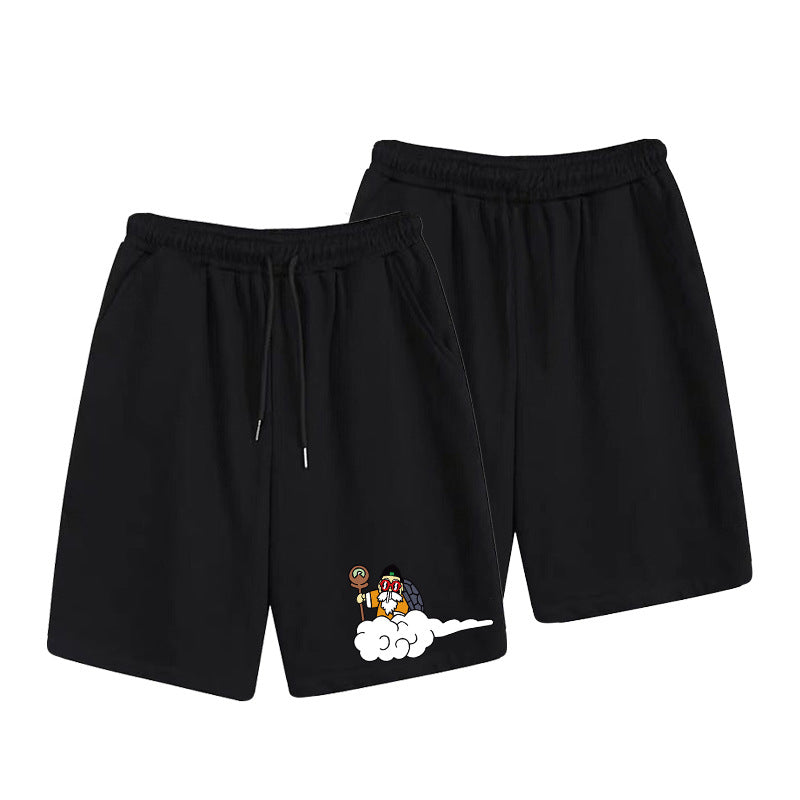 Men's Anime Loose Sports Leisure Shorts