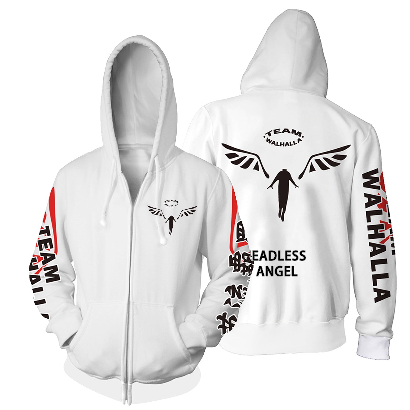 Men's Casual Anime Cosplay Hoodie Jacket