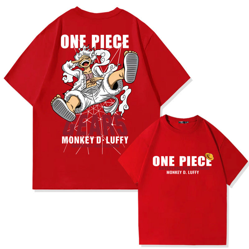 Luffy Cotton Short-sleeved T-shirt