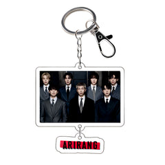 JK V RM ARIRANG Pendant Keychain