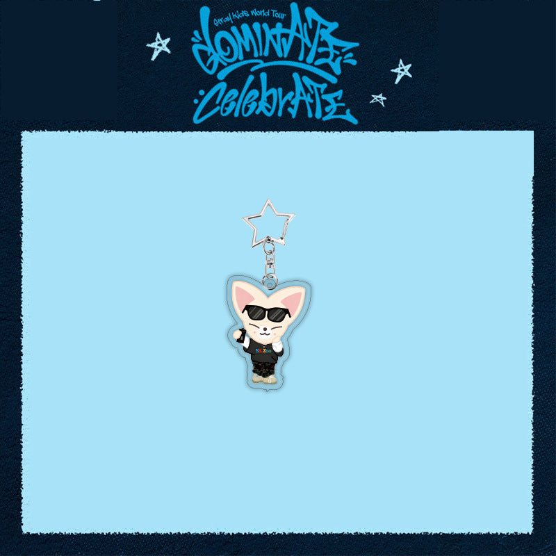 SKZ DominATE Acrylic Keychain Bag Pendant