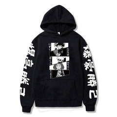 Unisex Anime Graphic Printed Casual Hoodie