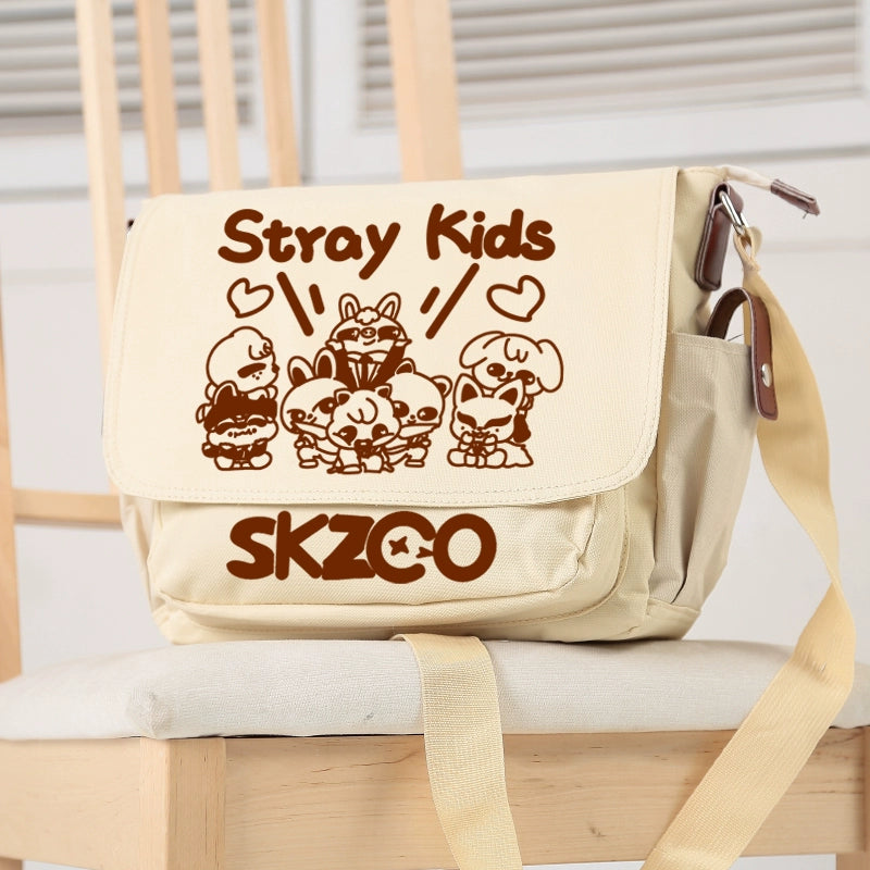 Kpop MAXIDENT Shoulder Messenger Bag
