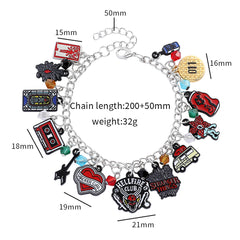 Cute Cartoon TV Pendant Bracelet