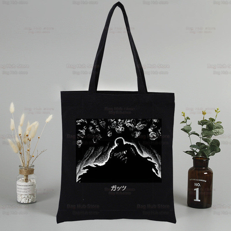 Guts Anime Printed Canvas Tote Bag