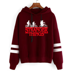 TV Drama Logo Printed Pullover Hoodie