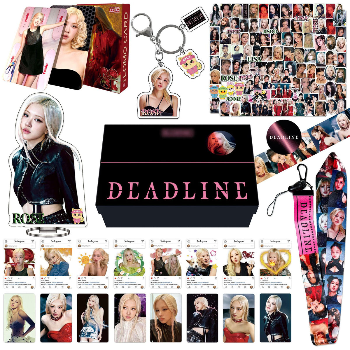 BP DEADLINE Album Photocard Keychain Sticker Gift Box