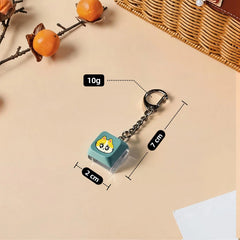 EN Luminous JAKE NI-KI Keycap Keychain