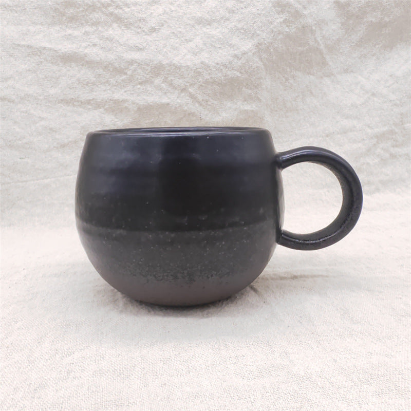Retro Ceramic Irregular Pottery Mug