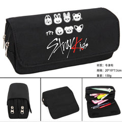 SKZ Pattern Double-layer Pencil Case