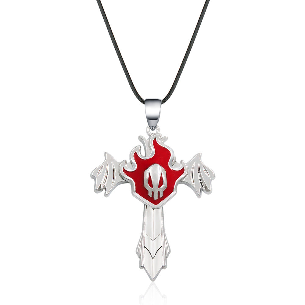 Trendy Anime Necklace Keychain