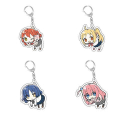 Bocchi Acrylic Keychain Pendant 4PCS