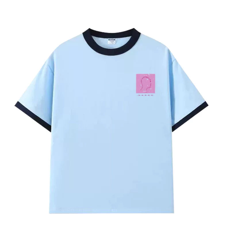 We Made Album LOGO Printed Short-sleeved T-shirt