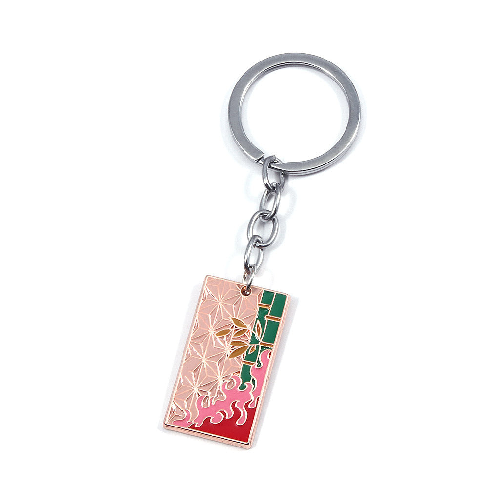 Trendy Anime Tanjiro Keychain Pendant