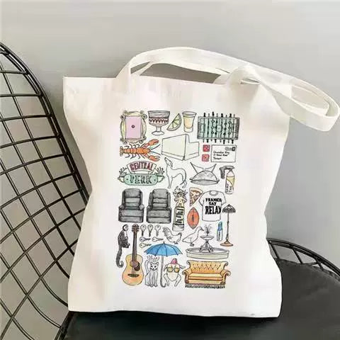 Friends Canvas Tote Bag