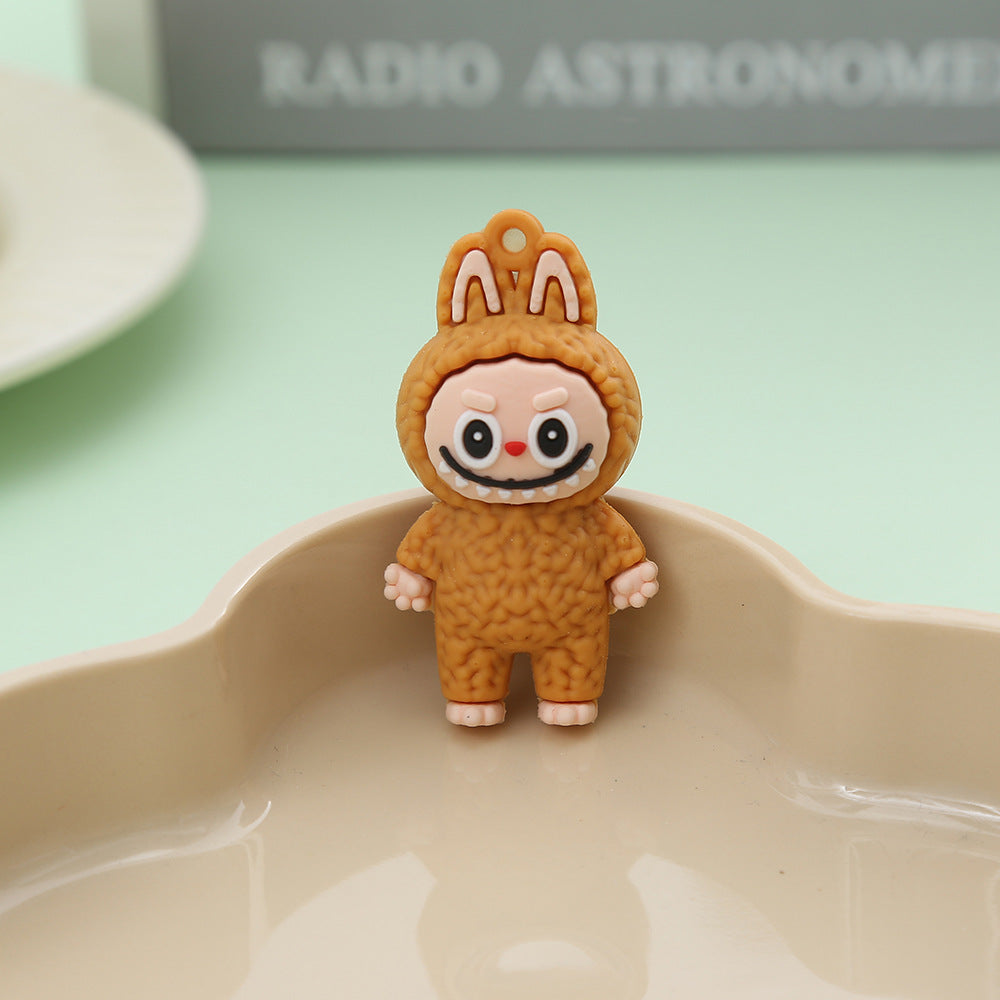 Cartoon Soft Keychain Pendant