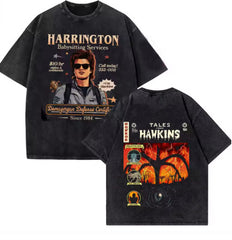 STEVE HARRINGTON Vintage Cotton T-shirt