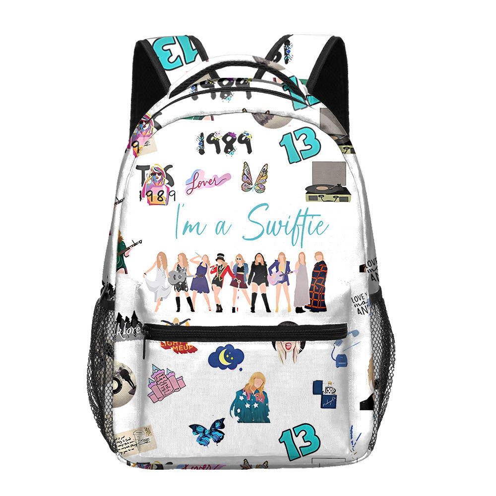 Children's Taylor Full Print School Backpack