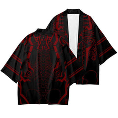 Casual Anime Digital Print Cosplay Kimono Cape