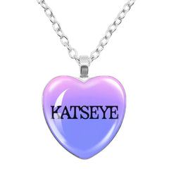 KATSEYE Heart Gem Pendant Necklace