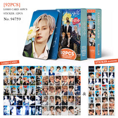 92PCS TXT Setsuna Hanabi Photocard Stickers