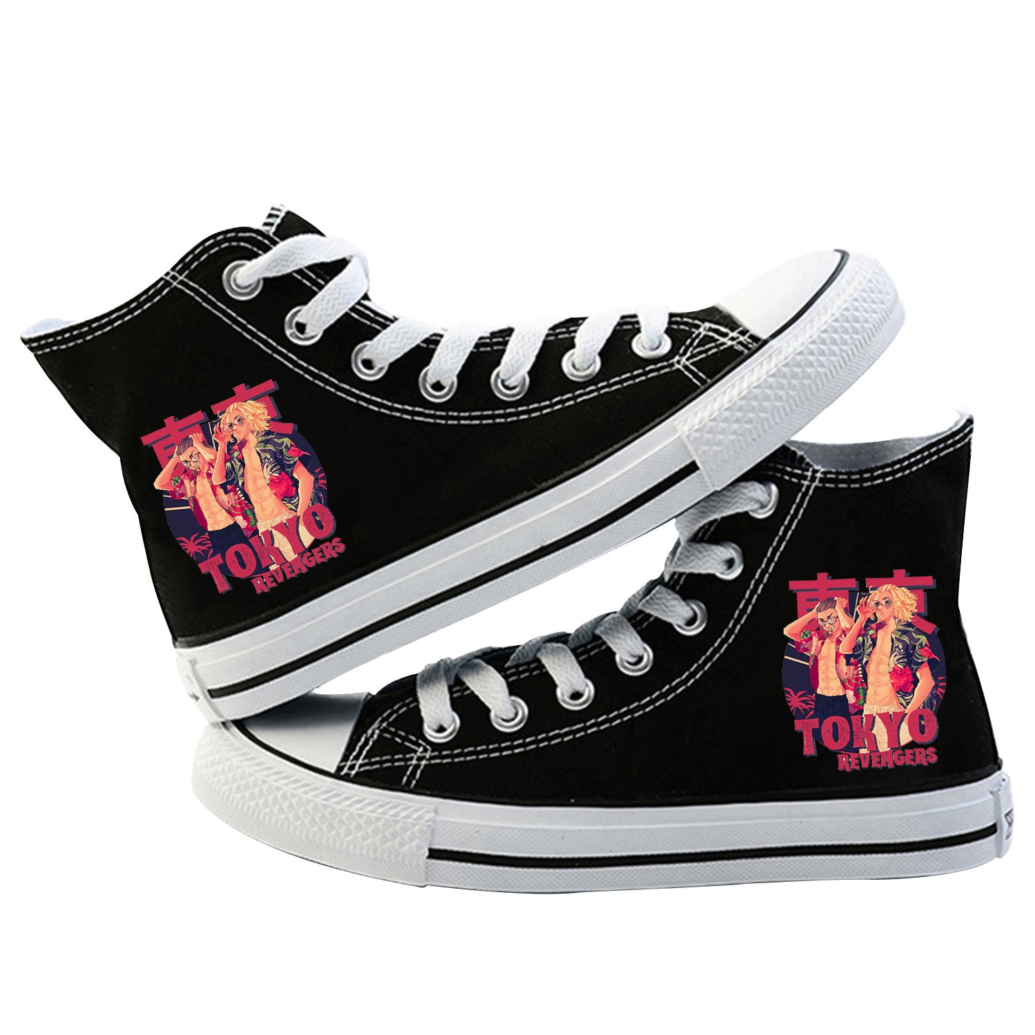 Trendy Anime Canvas Shoes