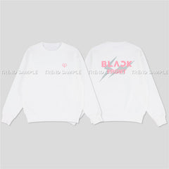 BP Logo Round Neck Cotton Sweatshirt