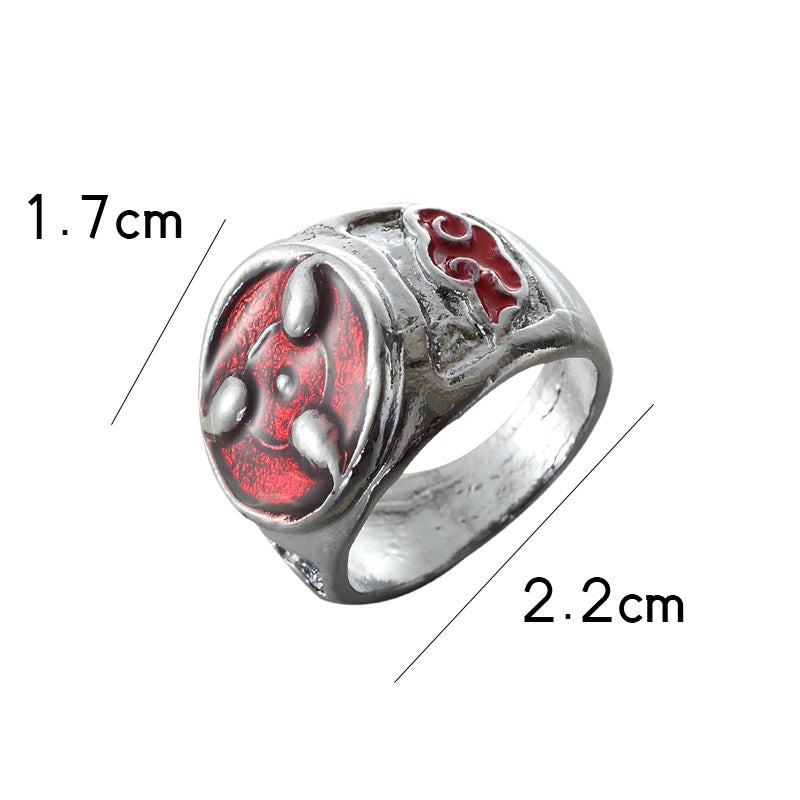 Chic Anime Sasuke Cosplay Ring