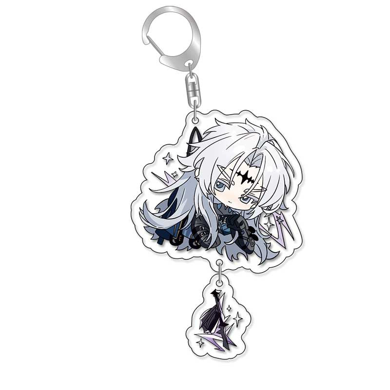 Double-sided Game Keychain Pendant