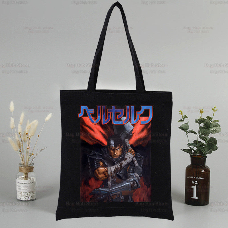 Guts Anime Printed Canvas Tote Bag