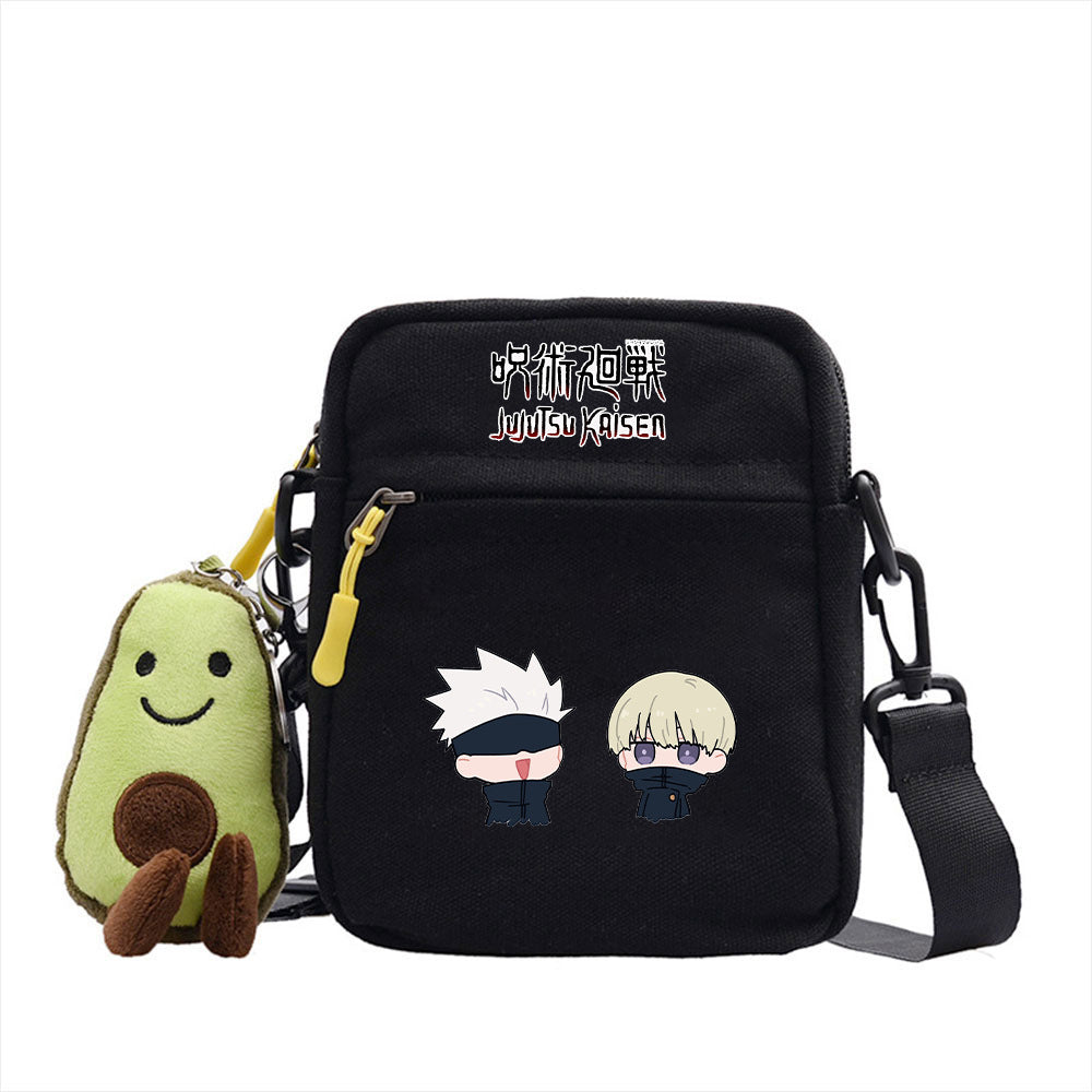 Casual Cartoon Anime Canvas Shoulder Bag