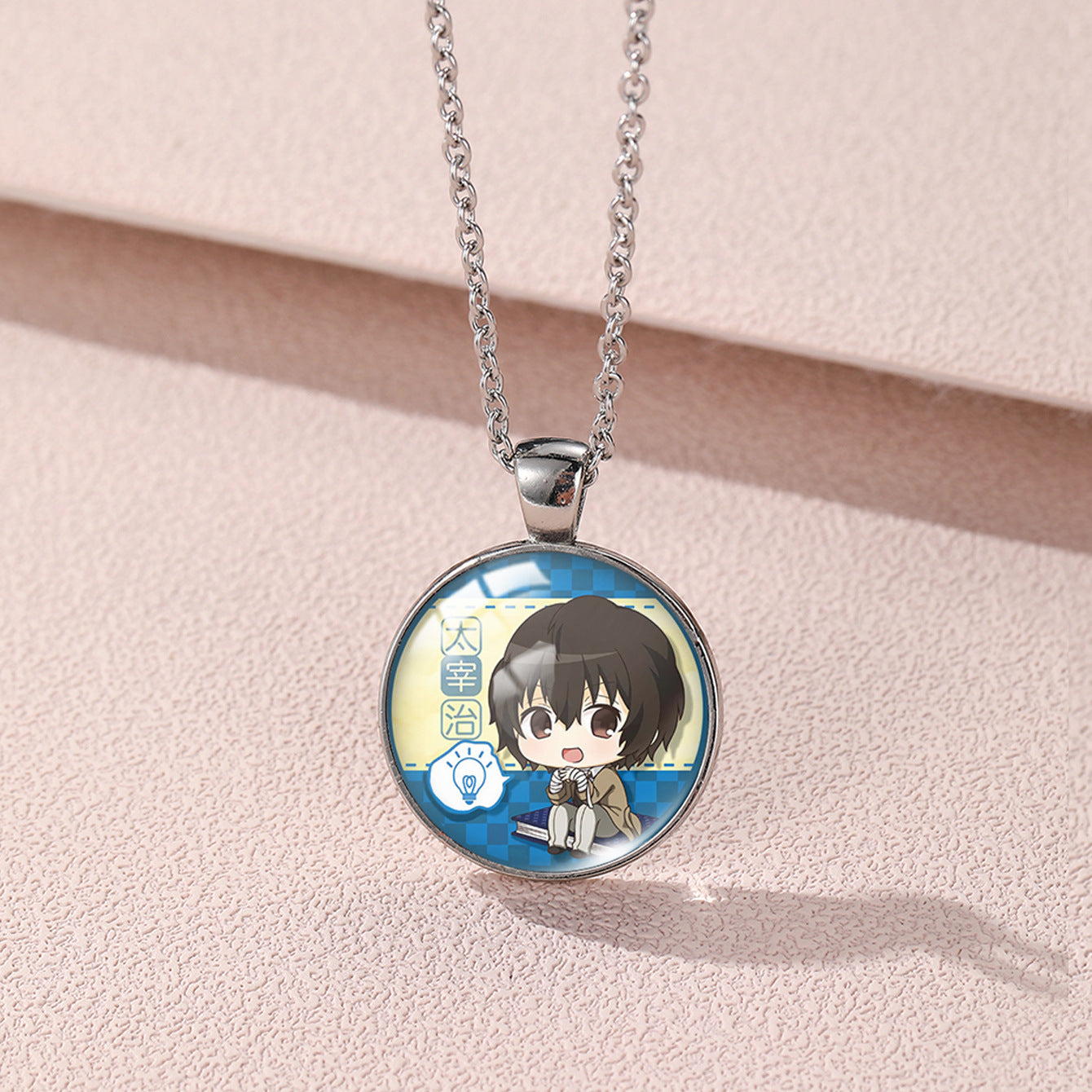 Anime Time Gem Necklace