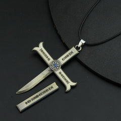 Cool Sword Cos Necklace Keychain Pendant