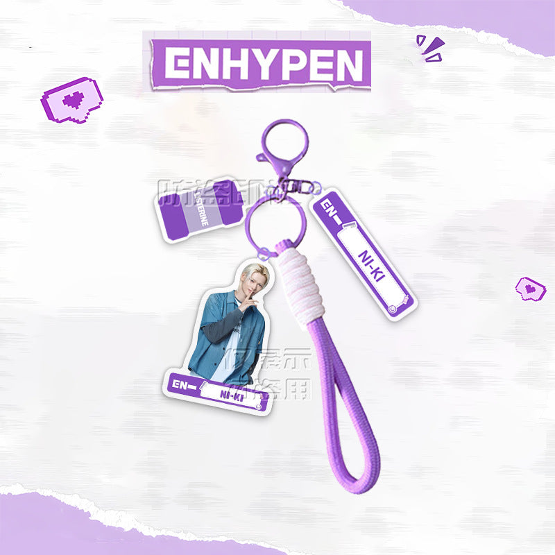 EN Acrylic Keychain Pendant