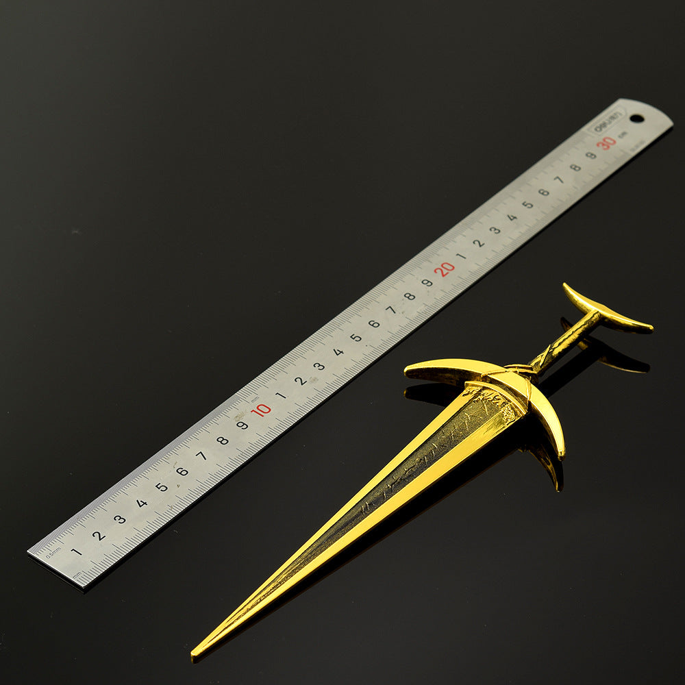 Golden Order Greatsword Game Crafts Ornament
