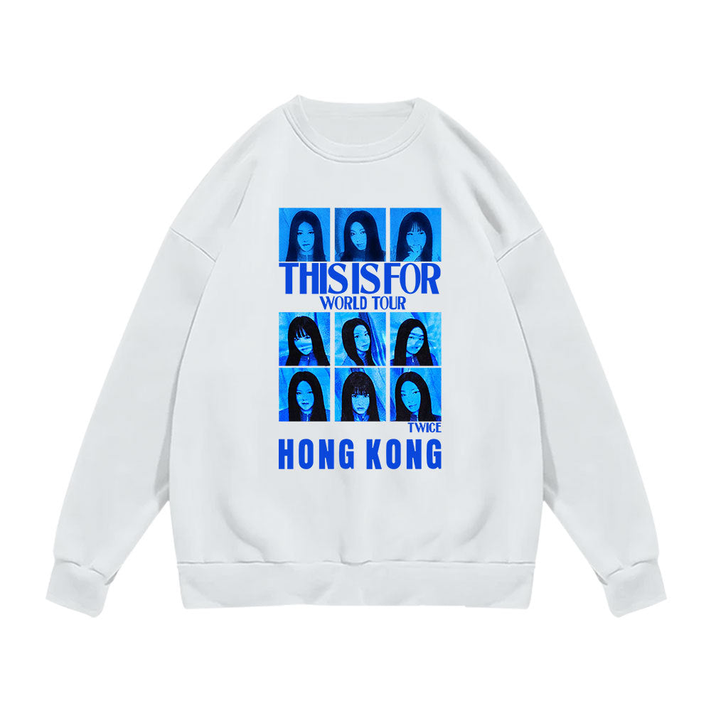 Twice THIS IS FOR Logo Crew Neck Sweatshirt