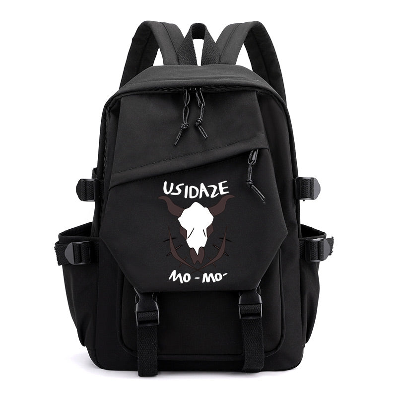 Japanese Style Graphic Print Large Capacity Backpack