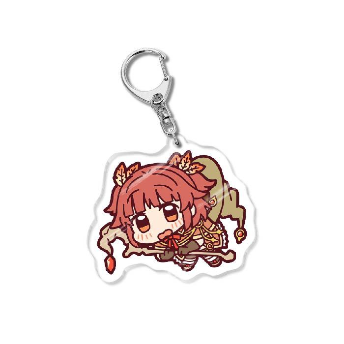 Cute Anime Acrylic Keychain Pendant